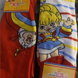 Rainbow Brite Character Socks